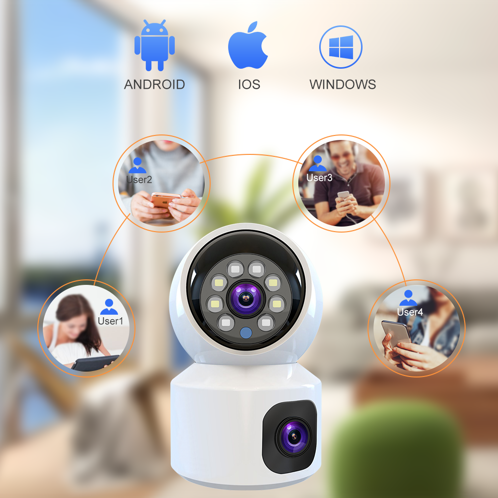 Smart Home Guardian: Indoor PTZ Camera with Fluent Two - Way Audio and Dual - Screen Preview SQ001 11 ef25c063 f816 4d89 963