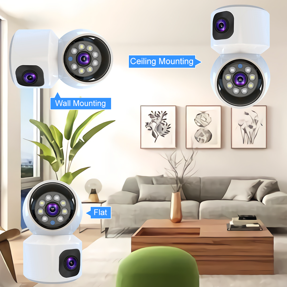Smart Home Guardian: Indoor PTZ Camera with Fluent Two - Way Audio and Dual - Screen Preview SQ001 12 8dd0e931 edf9 4c29 9a7