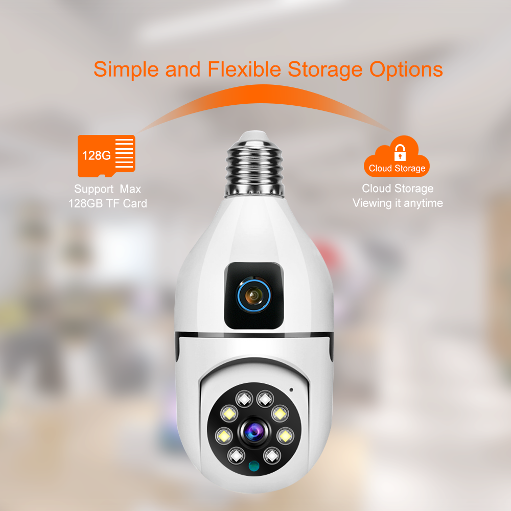 Smart Home Sentinel: Indoor PTZ Camera with Real - Time Motion Detection and Dual - Screen Preview SQ002 W L 11