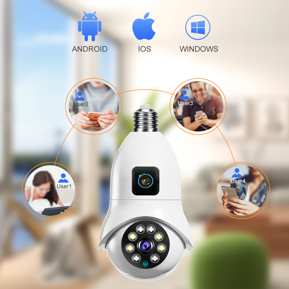 Intelligent Indoor Surveillance: Gun Ball Integrated PTZ Camera with Advanced Features SQ005 11