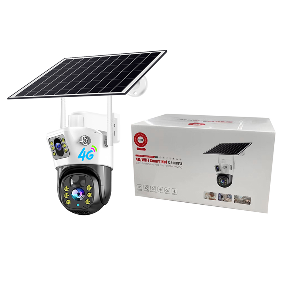 4G Solar - Powered Outdoor Camera: Dual - Lens, 360° Surveillance without Blind Spots - Wireless Security Camera with Night Vision #11