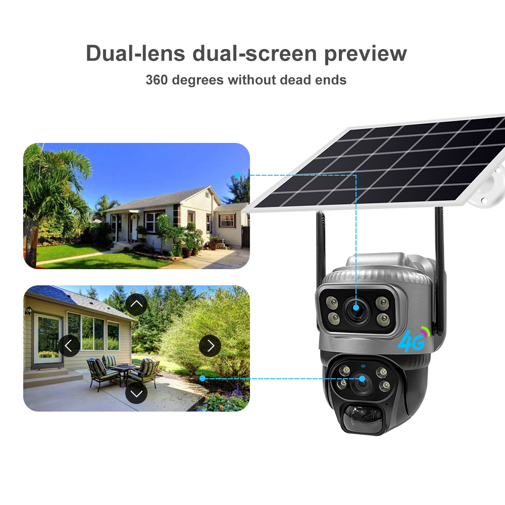 4G Solar - Powered PTZ Camera: All - Weather, Blind - Spot - Free Surveillance - HD Wireless Product #8