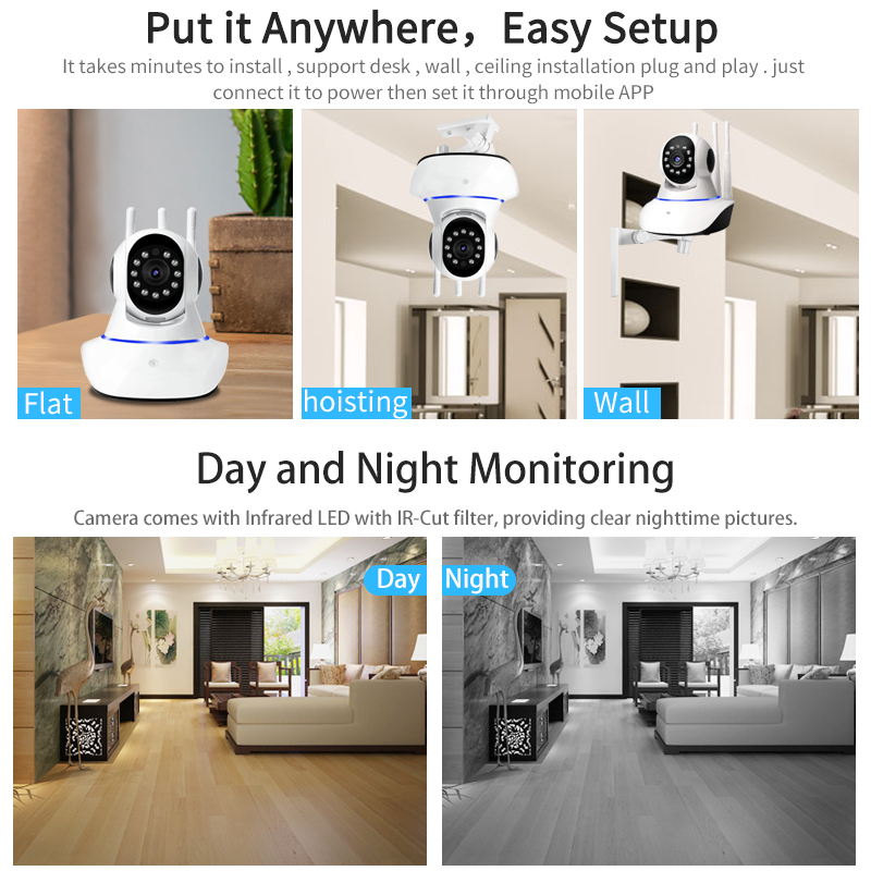 Smart Home Security Camera: All - in - One Protection and Connection VRT Q11 12
