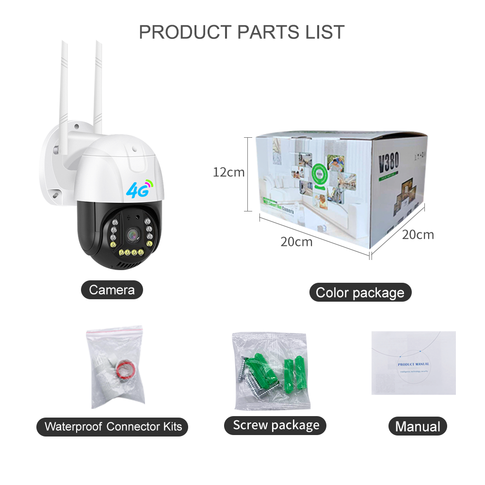 4G Outdoor Surveillance Camera: Your Complete Security Solution - Wireless Security Camera with Night Vision #2