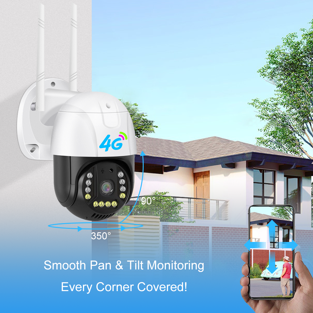 4G Outdoor Surveillance Camera: Your Complete Security Solution - Wireless Security Camera with Night Vision #3