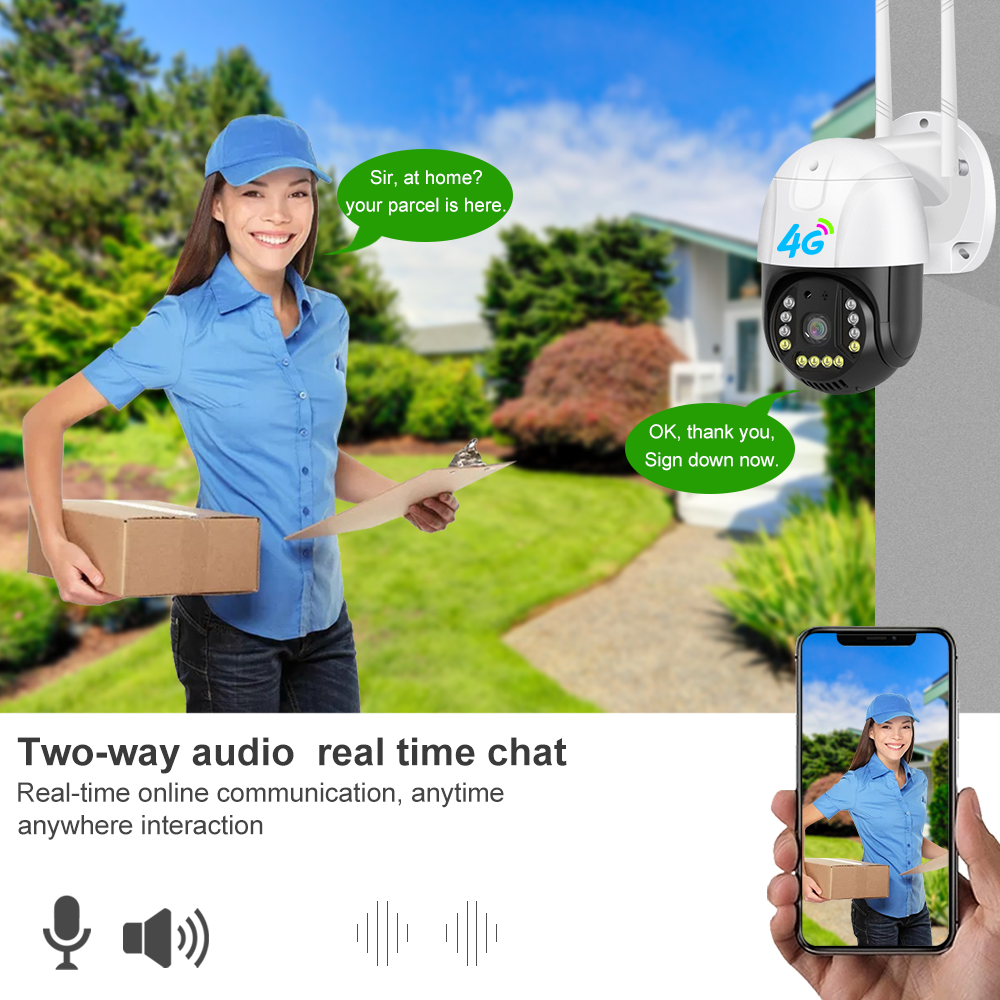 4G Outdoor Surveillance Camera: Your Complete Security Solution - Wireless Security Camera with Night Vision #4