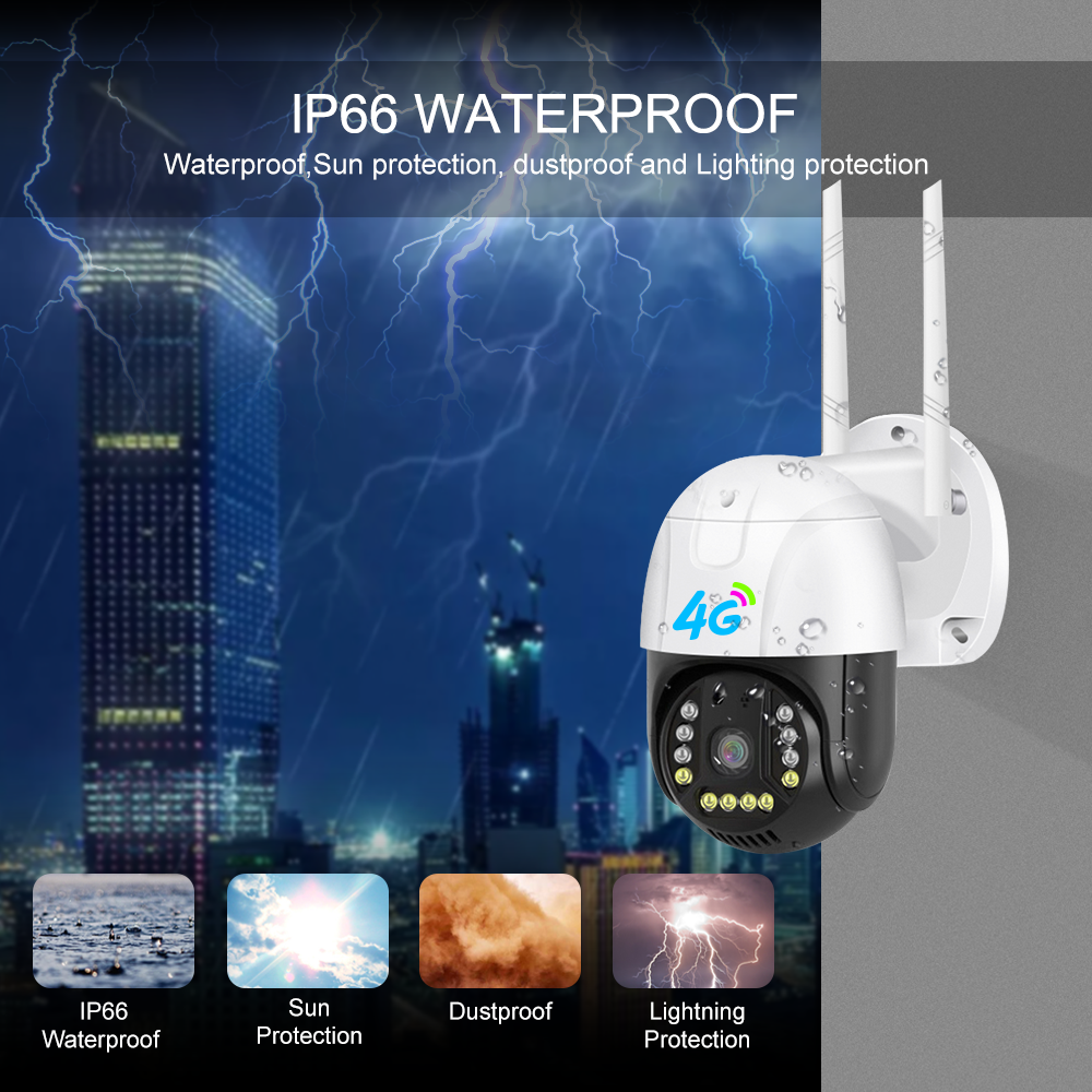 4G Outdoor Surveillance Camera: Your Complete Security Solution - Wireless Security Camera with Night Vision #7
