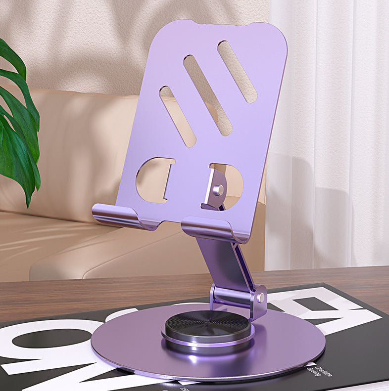 360 Degree Rotation Adjustment Folding Lazy Tablet Desktop Phone Holder - 图片 8