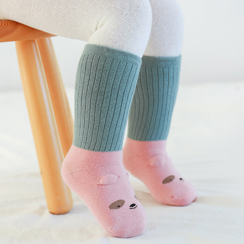 Thick Terry Baby Middle Tube Stereoscopic Anti-skid Floor Socks a14af4c9 0ee5 4dd5 90cf 24fa18e1a4f7