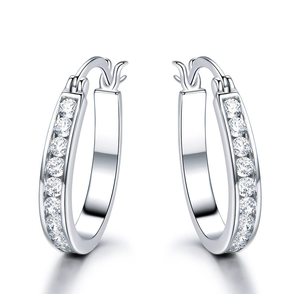 925 Sterling Silver Clip Earrings - HD Wireless Product #7