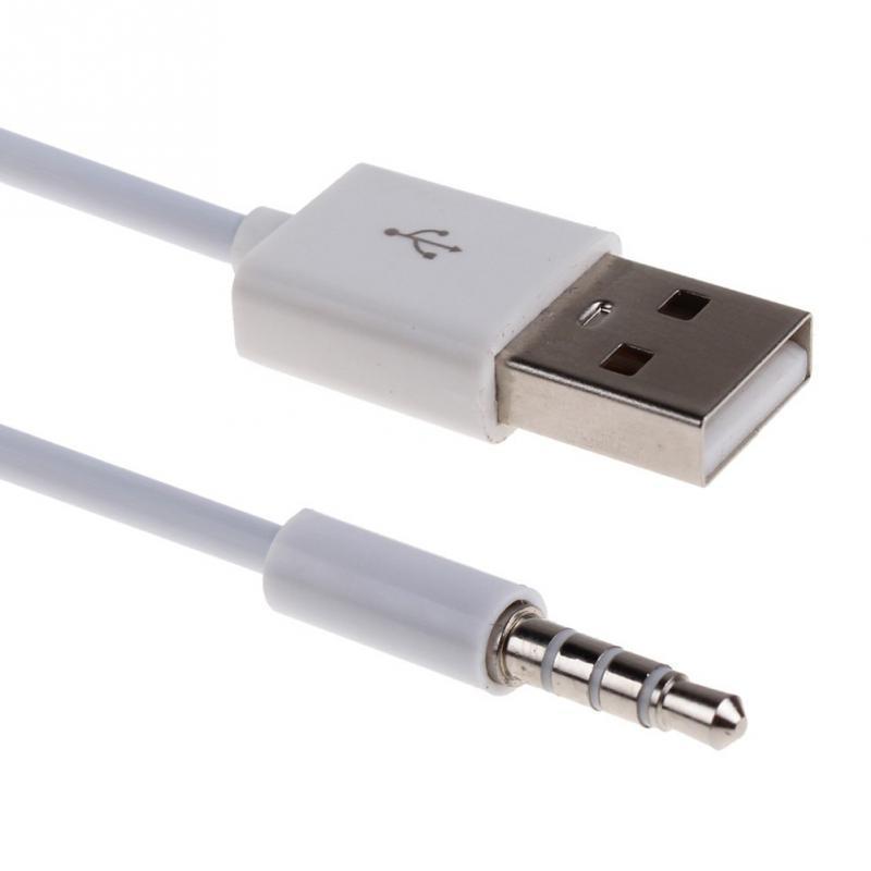 Silver Plating Car Phone Audio Cable USB To 3.5MM a2d27e72 7512 4336 acfa cd625ba82b8c