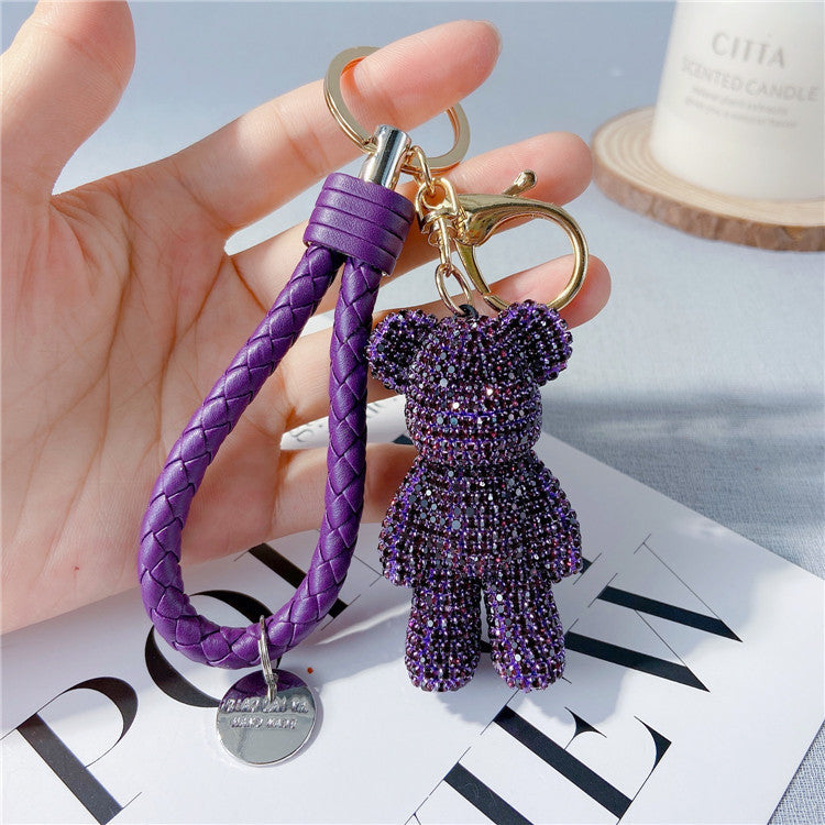 Creative Diamond Cartoon Bear Keychain a2e727e5 6295 4a4e a645 5a7289b39370