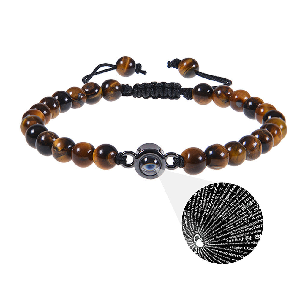 100 Languages Projection Bracelet Frosted - HD Wireless Product #10