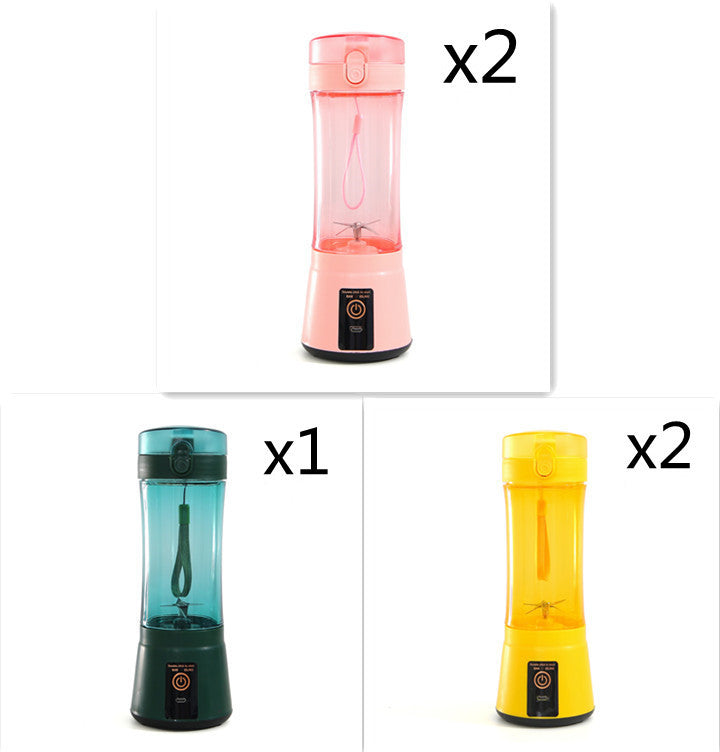 Portable Electric Fruit Juicer Wireless USB Rechargeable Mini Mixer Multifunction Summer Smoothie Blender Machine Kitchen Sup