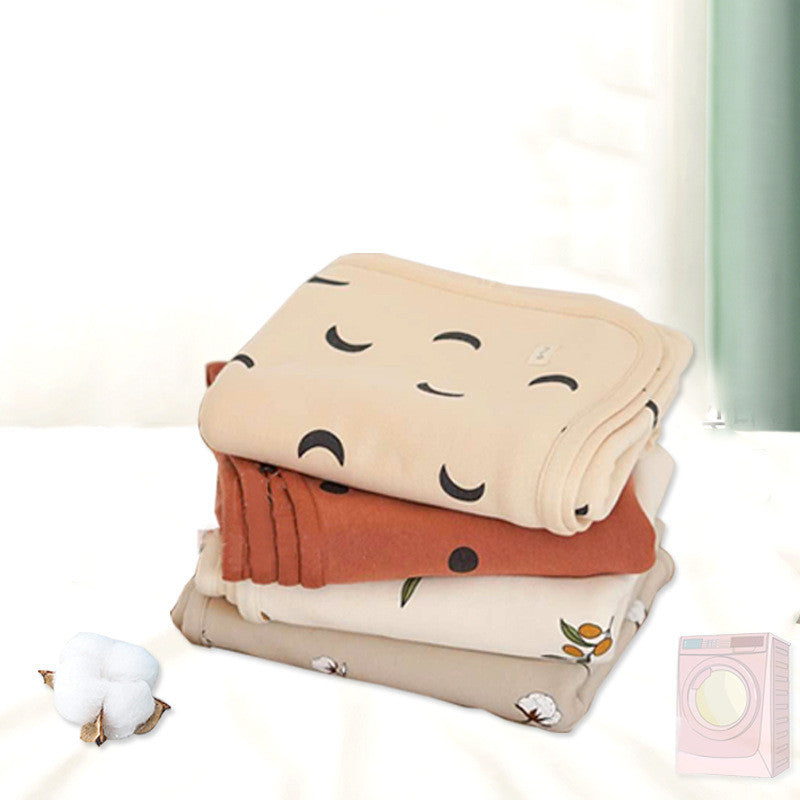 Newborn Air Conditioning Blanket Two-layer Cotton Holding Summer Thin Newborn Stroller Blanket a364c999 3a2f 4a56 8fc0 97d2d3