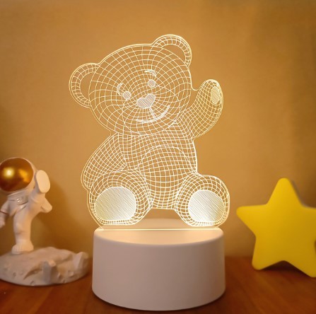 3D Lights Colorful Touch Remote Control LED Visual Lights - HD Wireless Product #6