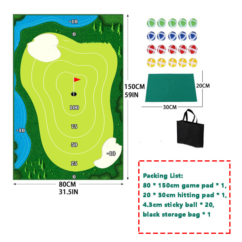 Golf Training Mat For Swing Parent-child Toys Ball Trace Directional Mat Swing Path Pads Swing Practice Pads a3902f3b ea79 48