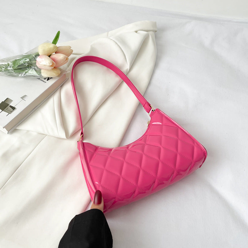 Diamond Plaid Underarm Small Square Bag For Women a3a9c5c4 20f5 47ff b3ea 408a6b850e3b