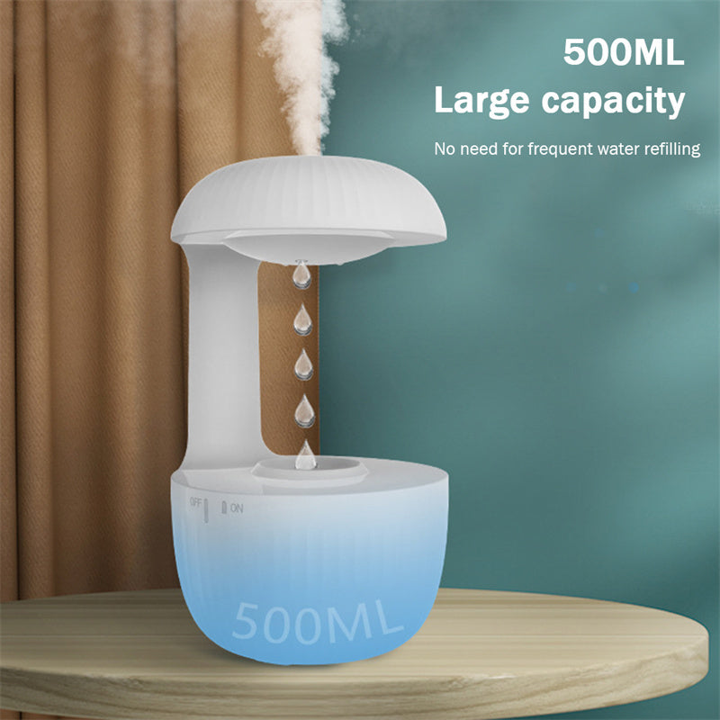 Anti-gravity Air Humidifier Mute Countercurrent Humidifier Levitating Water Drops Cool Mist Maker Fogger Relieve Fatigue a3c5