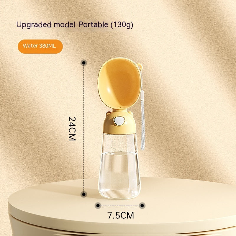 Portable Dog Water Bottle Food And Water Container For Pet Pets Feeder Bowl Outdoor Travel Drinking Bowls Water Dispenser a3e