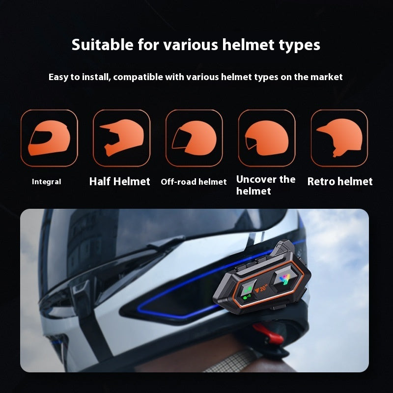 Motorcycle Rider Helmet Bluetooth Headset a41ef6d4 f4a9 4d97 bdfe 388b51b5ff55 trans