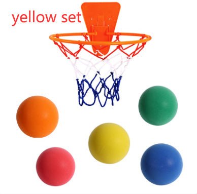 Silent High Density Foam Sports Ball Indoor Mute Basketball Soft Elastic Ball Children Sports Toy Games a45fd6e2 7f76 4994 84