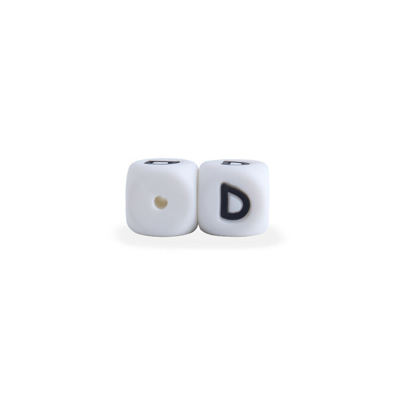 12mm Baby Products 26 Silicone English Alphabet Beads Teeth Accessories - HD Wireless Product #9