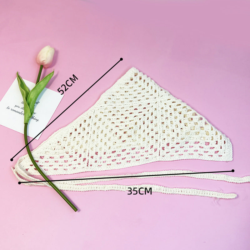 All-matching Triangular Binder Knitted Hair Band a485c5eb 2d0c 4810 b442 e9987686a7dd