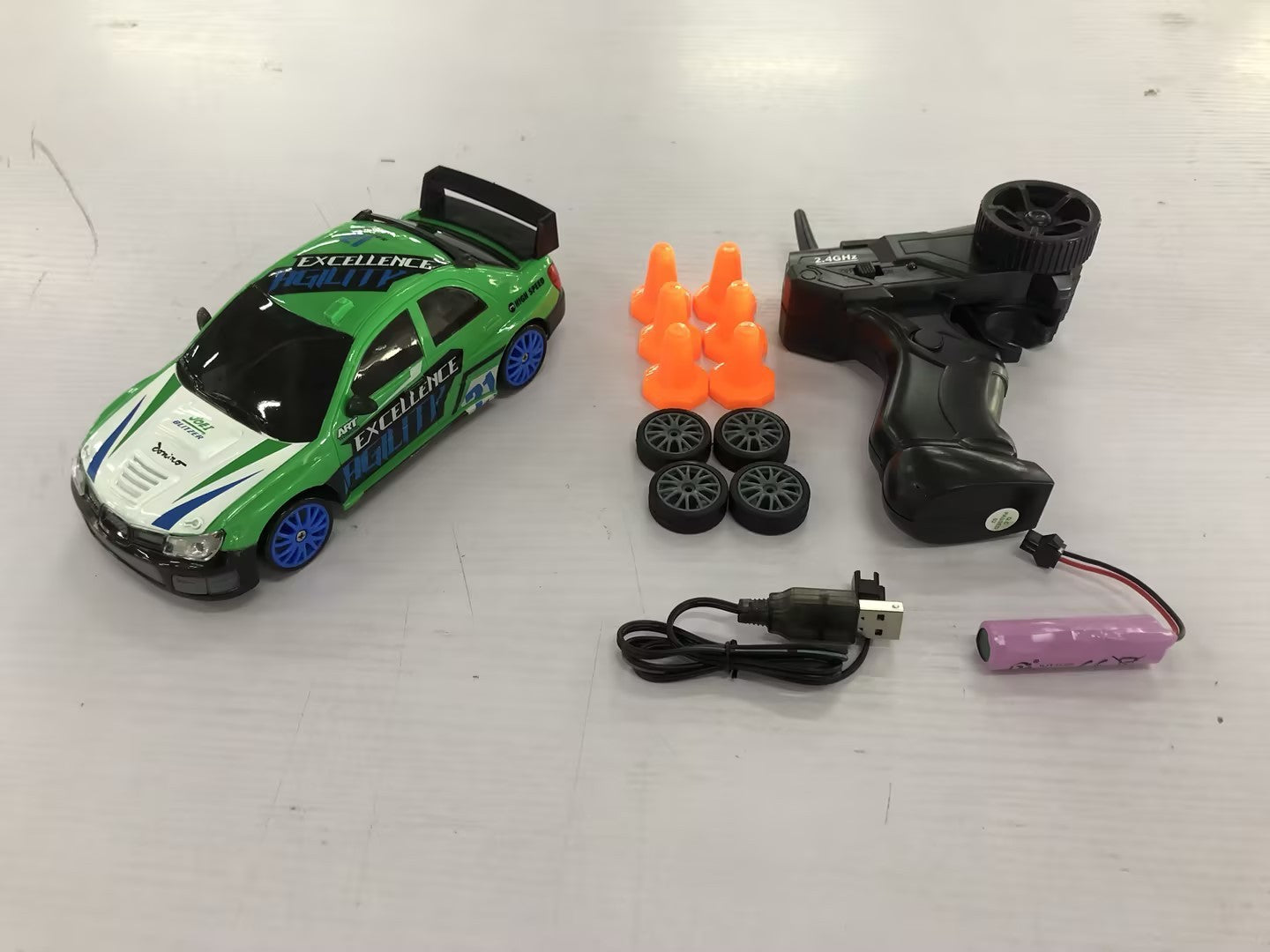 2.4G Drift Rc Car 4WD RC Drift Car Toy Remote Control GTR Model AE86 Vehicle Car RC Racing Car Toy For Children Christmas Gifts - HD Wireless Product #22