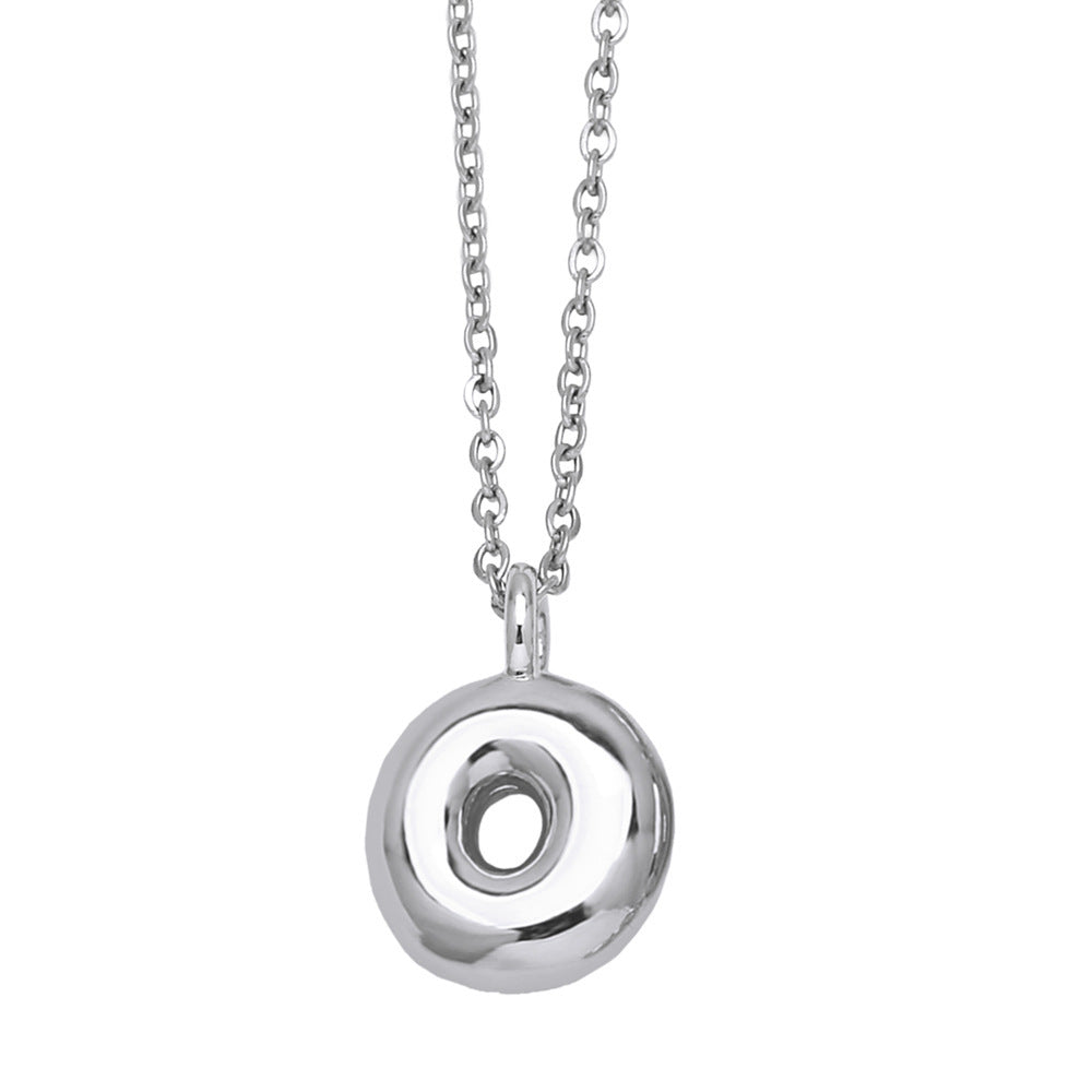 Copper Plated Gold 26 English Letters Pendant Necklace Niche Personality Clavicle Chain a4ed60c0 df0b 4d08 bcf2 82a554488c7f