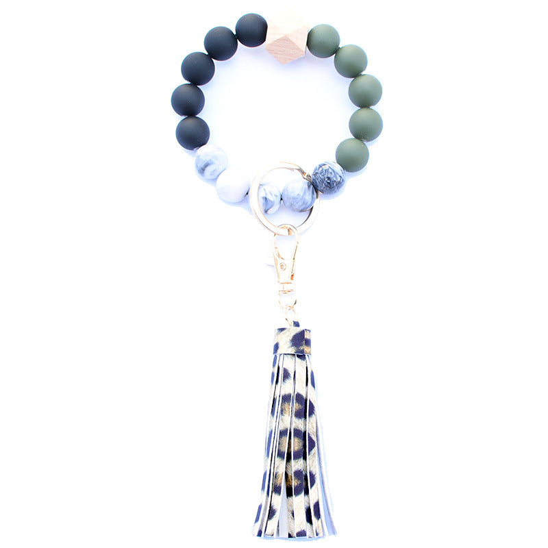 Creative Wooden Bead Bracelet Keychain a697d4ae 4000 4311 a529 9864ca0956c7