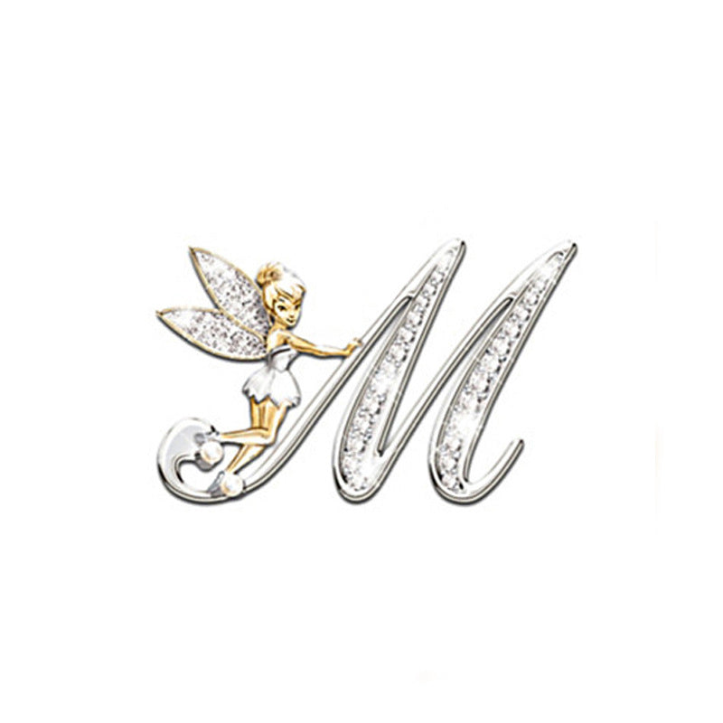 Women's Fashion 26 English Letter Brooch a6f1a94f a720 47f0 8b8e 262c514ff2f8