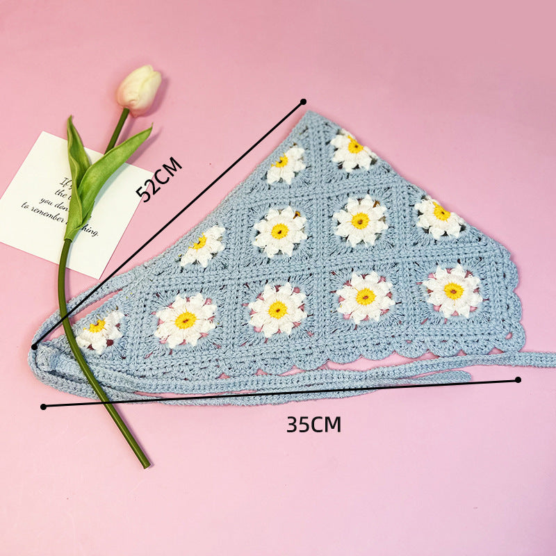 All-matching Triangular Binder Knitted Hair Band a701365a a651 4aa4 be6e a54c0a94a2e9