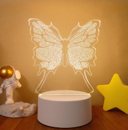 3D Lights Colorful Touch Remote Control LED Visual Lights - HD Wireless Product #26
