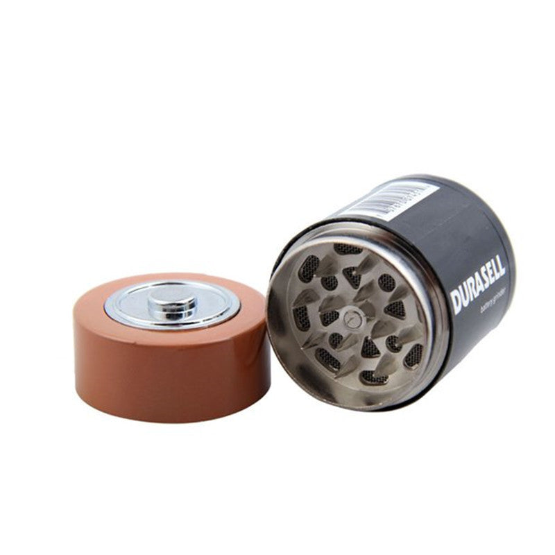 Zinc Alloy 55mm Three-layer Battery Modeling Smoke Grinder Zinc Alloy Modeling Grinder a7d6532d e708 4c51 a189 a2051d630e28