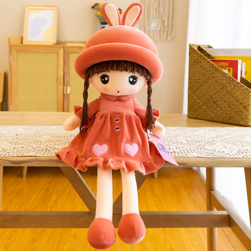 Girl Cute Rabbit Plush Toy Cartoon Doll a817ecdd 6312 4721 9fea 7d9bb1849238