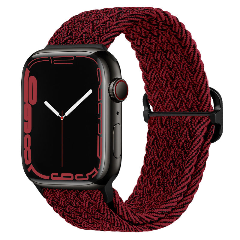 Double Loop Nylon Loop Woven Rainbow Watch Strap a871f308 b5d9 4fcf b19f 9919eacca08e