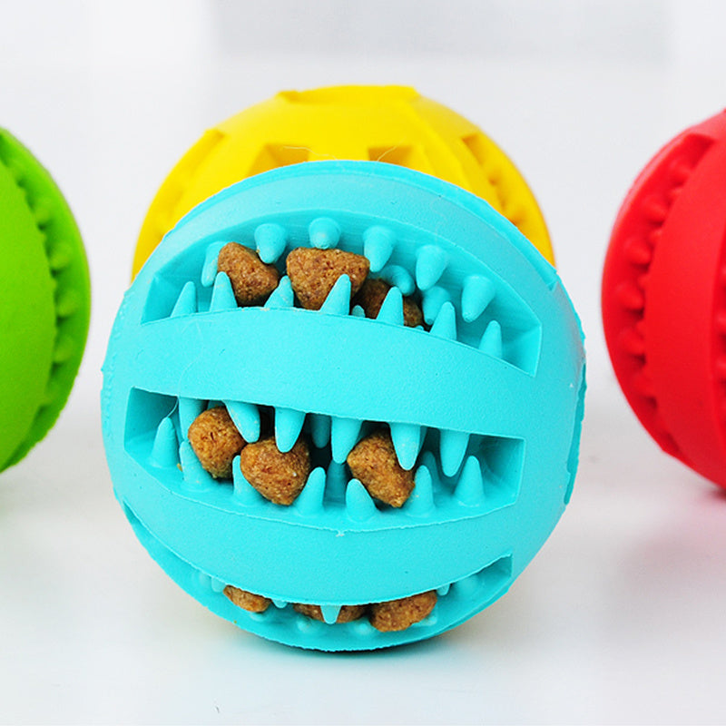 Pet Slow Feeder Dog Toy Cute Funny Rubber Dog Ball Toy a8abb4e5 9306 41d6 a903 a01d970ef441
