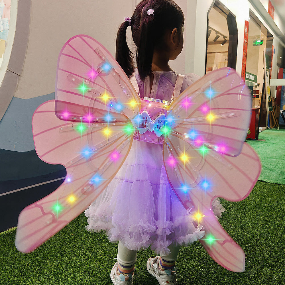 Children's Electric Butterfly Glowing Wing Toy Girl a8c22671 15a2 4e30 9263 79ab94a618a2