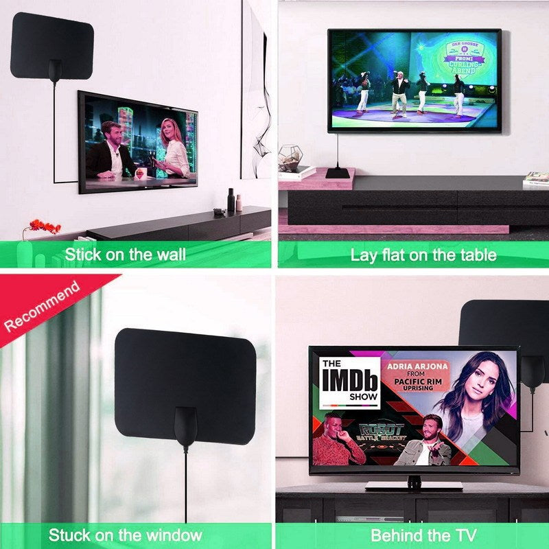 European And American Digital TV Indoor Antenna Ground Wave Mini HDTV Antenna a91cf77e dbee 4826 98df 93f714015017