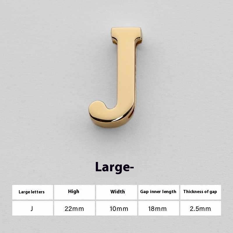 U Perforated 26 English Letters Hardware Accessories a95a6d46 15ce 419e bfa3 f5c127ec8685 trans