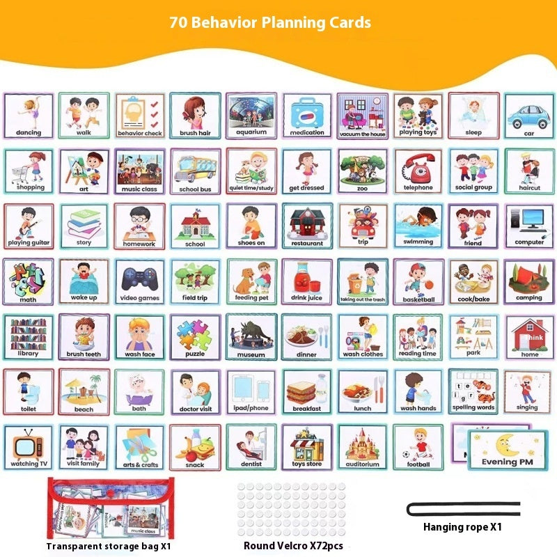 Children's Visual Schedule English Teaching a9a5f61e be89 4bab 853e 3b488bd30ad7 trans