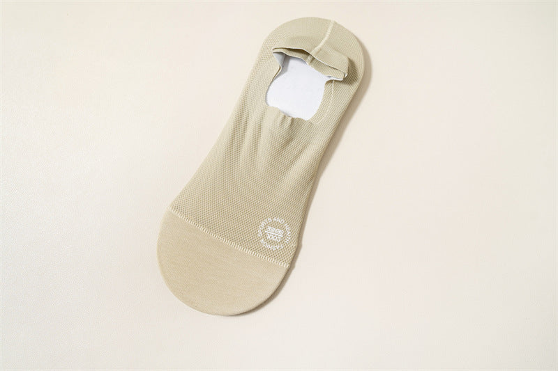 Men's Spring And Summer Ice Silk Cool Feeling Men's Invisible Socks Cotton Bottom a9d26ee4 b05d 4ed8 8858 f5b8d4804eca