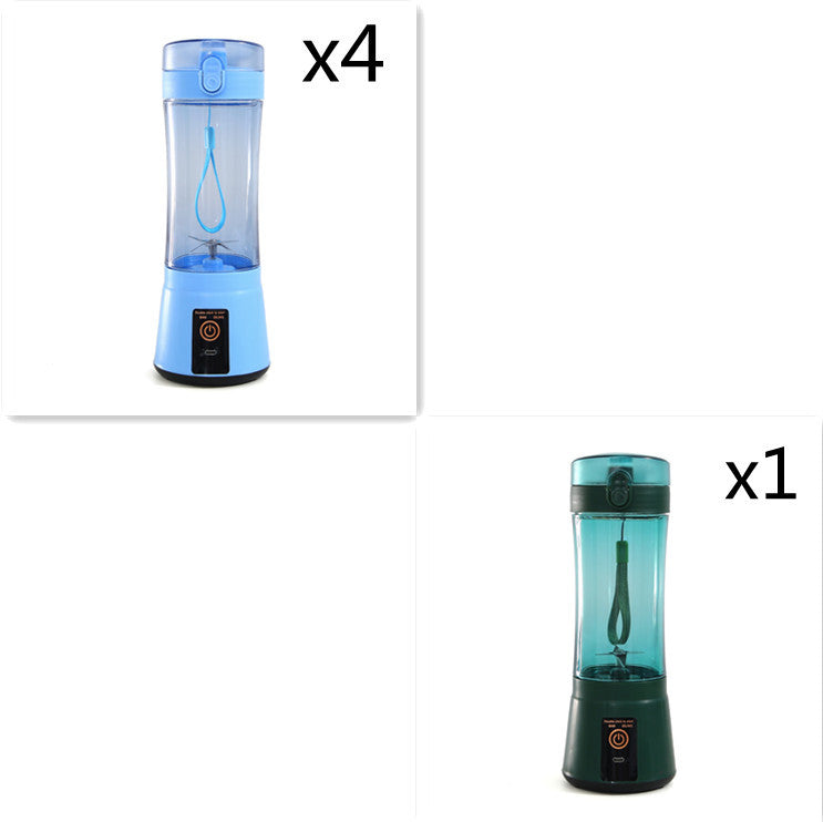 Portable Electric Fruit Juicer Wireless USB Rechargeable Mini Mixer Multifunction Summer Smoothie Blender Machine Kitchen Sup
