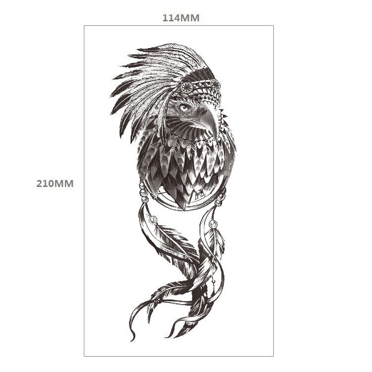 Animal Pattern Tiger Lion Half Arm Water Transfer Imitation Tattoo aabebb84 05db 41c8 a3c2 7fdeaf82e700