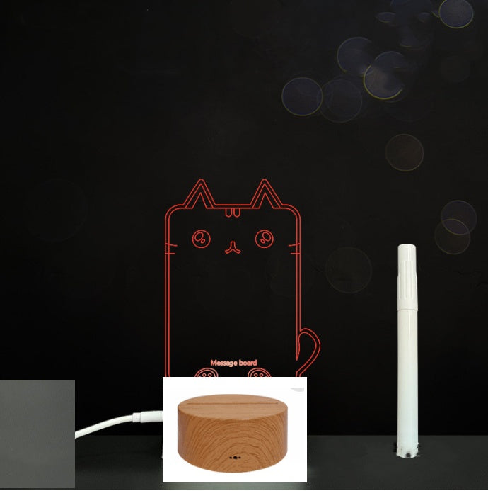 3D Acrylic Board Handwriting Message Board LED Light - HD Wireless Product #50
