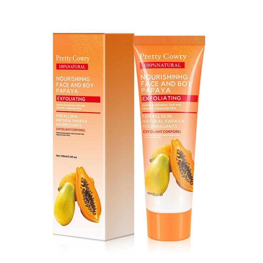 Cucumber Coconut Papaya Facial Exfoliating Gel Cream 100ml Body Cleansing ab2b2ff9 06c7 4c7a aa5b e0a42424a89e