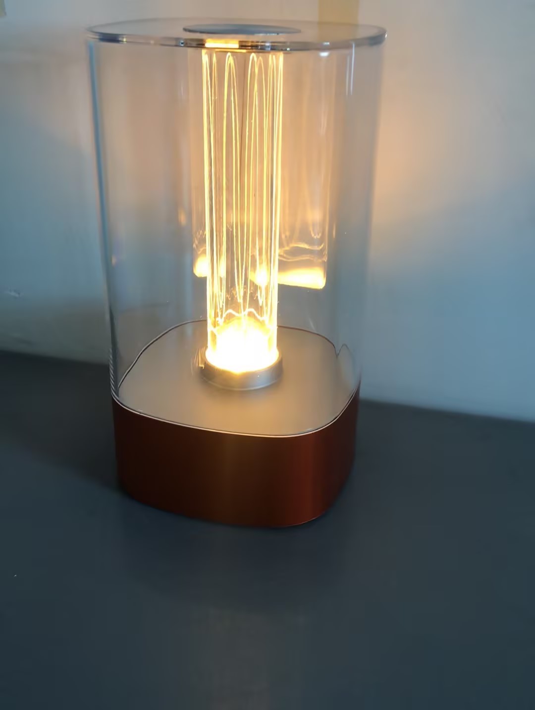 New LED Touch Atmosphere Light USB Charging Eye Protection Bedside Bedroom Lamp Bar Restaurant Garden Decoration Night Light