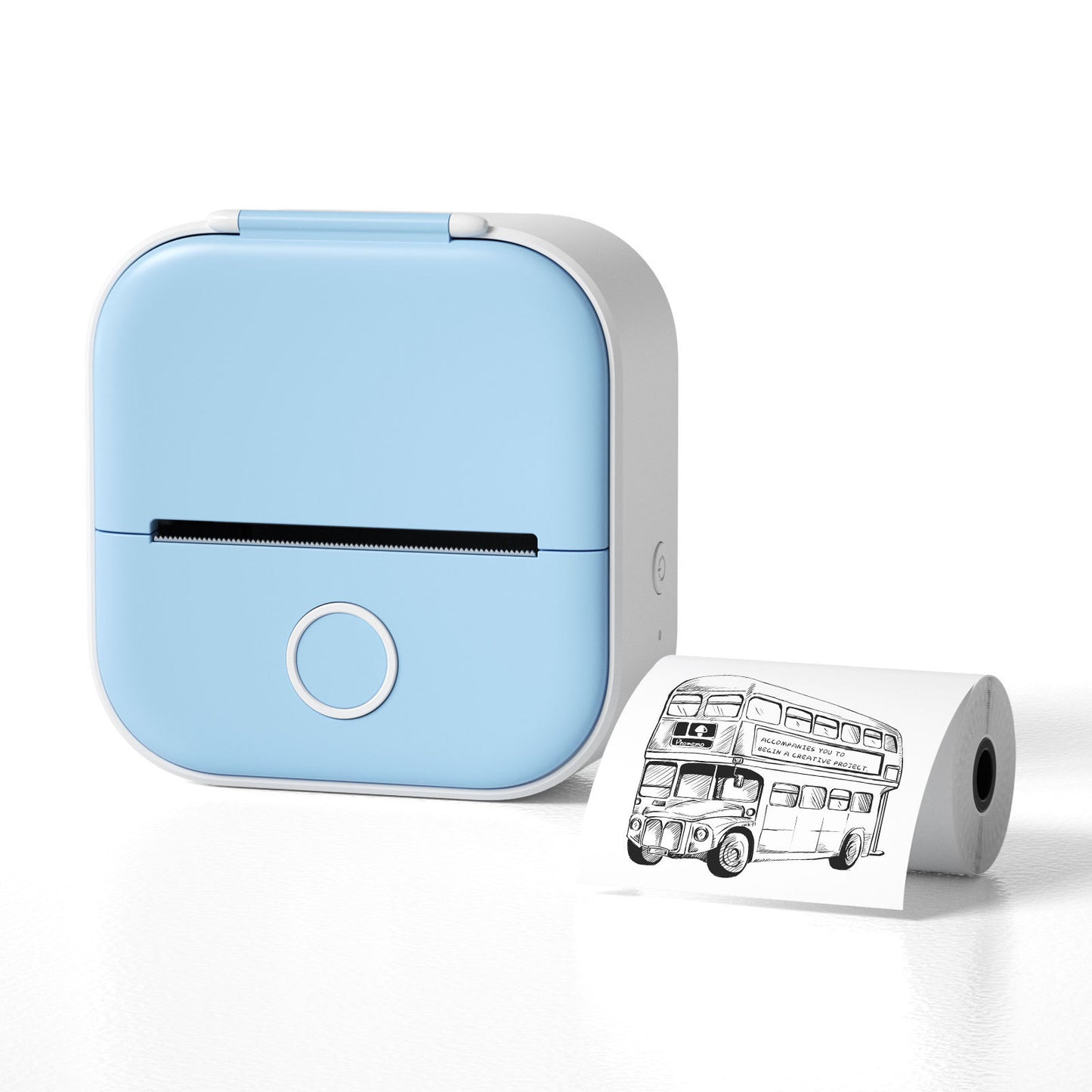 Portable Mini Thermal Label Printer Home Photo Printer Student Wrong Question Printer Bluetooth-compatible Mini Label Printer Price Tag - 图片 18