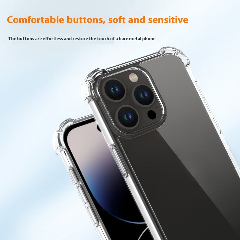 Suitable For 15 Phone Case Summer High-grade Stain-resistant Transparent Phone Case abd1d00a 8b5e 446a a492 486e47683e03 tran